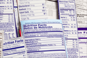 Nutrition Facts Label 