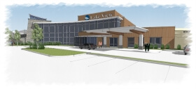 Rendering of Lake View Hospital Expansion