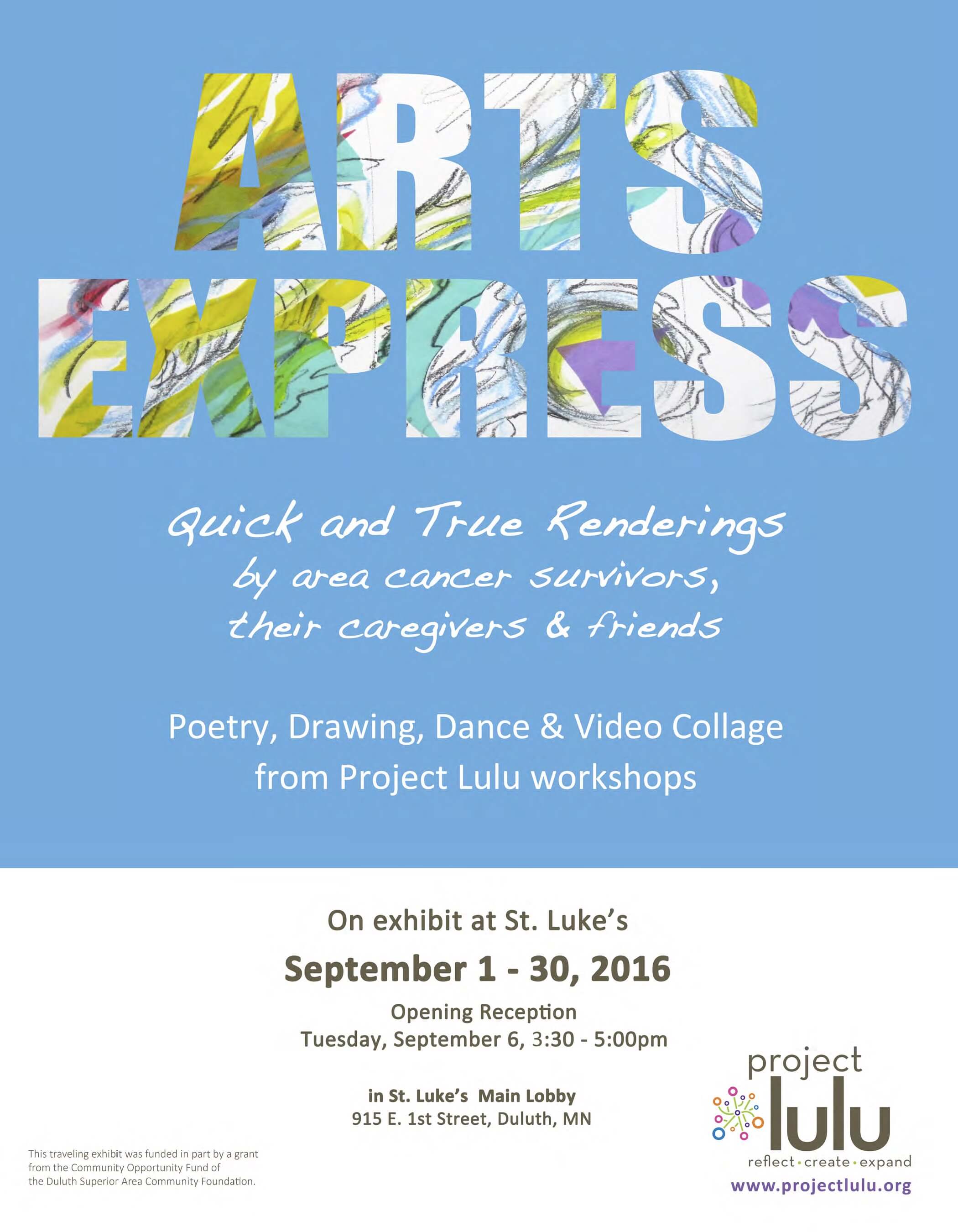 Arts Express flier