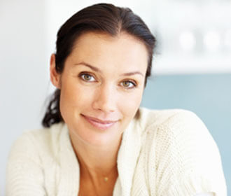 Woman Smiling at Camera 