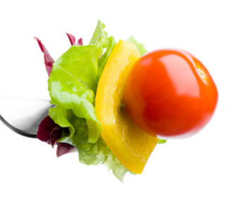 Vegetables On A White Background