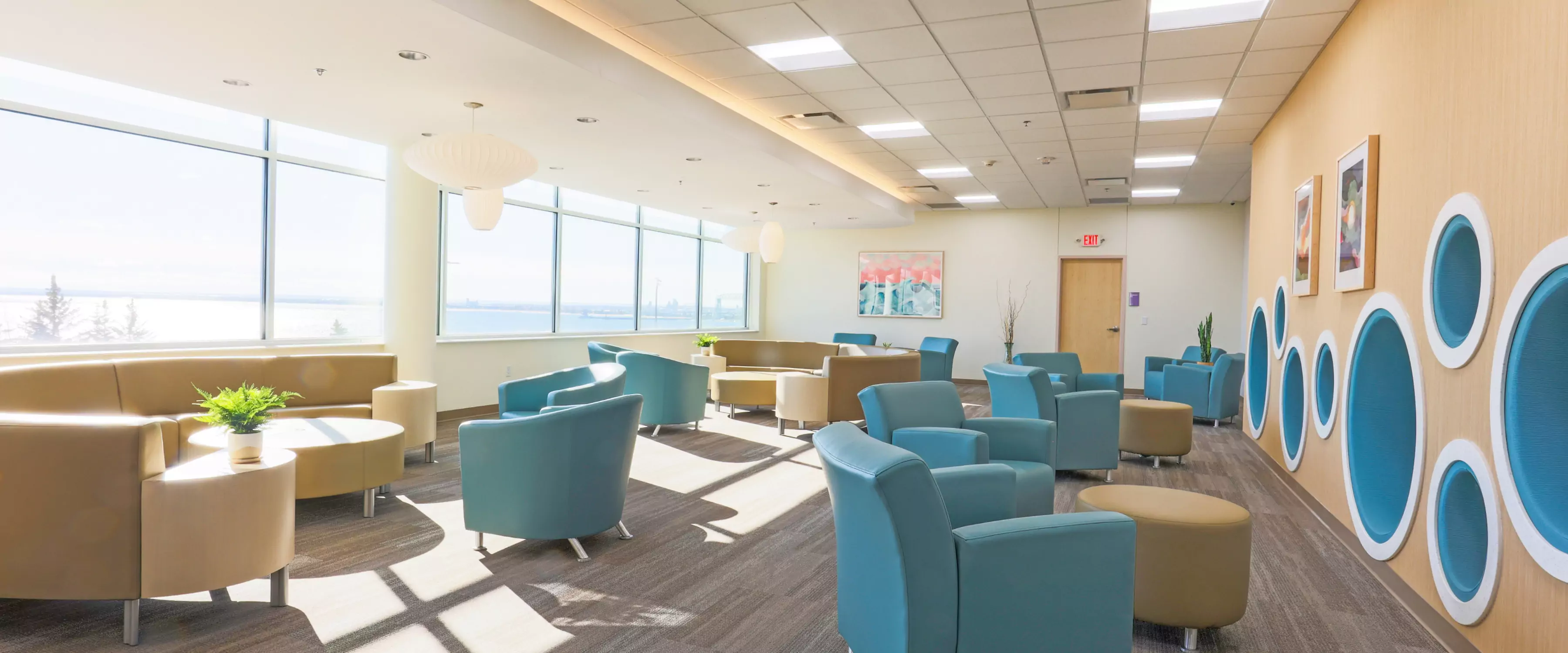 St. Luke's OB-GYN clinic interior